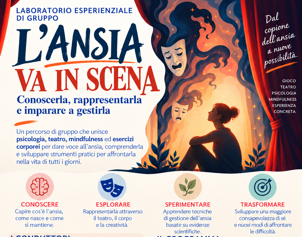 Laboratorio Esperienziale: “L’ansia va in scena”